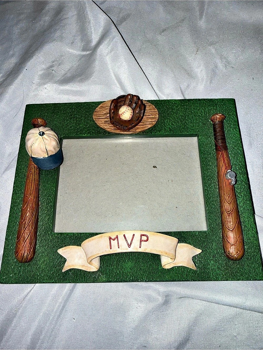 Russ Sports Baseball MVP Picture Frame Green